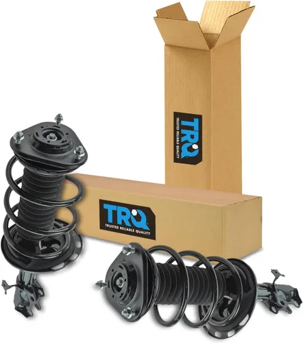 Vista 262 de TRQ - Conjunto de puntal delantero y resorte helicoidal (lados del conductor y del pasajero), para auto