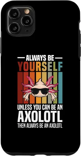 Vista 11 de Funda divertida para iPhone 15 Axolotl