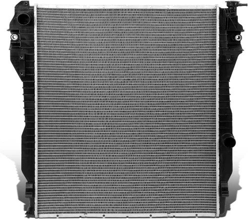 Vista 8 de DNA Motoring CU13129 Refrigeración del motor del radiador de aluminio de 1 fila compatible con modelos 09-18 Ram 1500/2500/3500 AT, 55056858AC