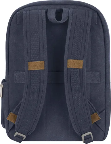 Vista 8 de Travelon Heritage - Mochila antirrobo, Índigo, Mochila antirrobo Heritage