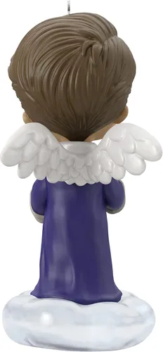 Vista 2 de Hallmark Keepsake Adorno de Navidad 2022, Aster de los ángeles de María