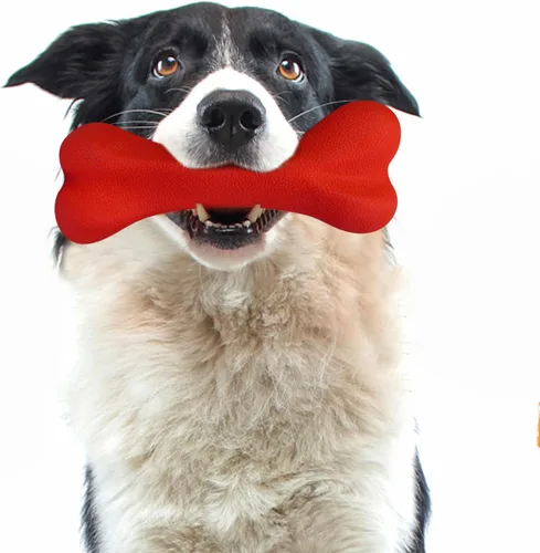 Vista 7 de Juguetes para perros para masticadores agresivos, juguete de hueso de perro súper masticable, resistente, para perros grandes y medianos, raza