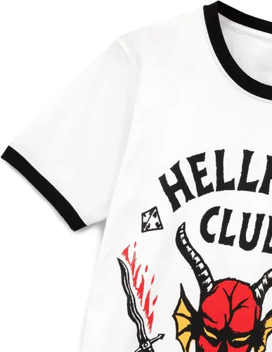 Vista 6 de Stranger Things Hellfire Club - Camiseta para adultos y hombres y mujeres