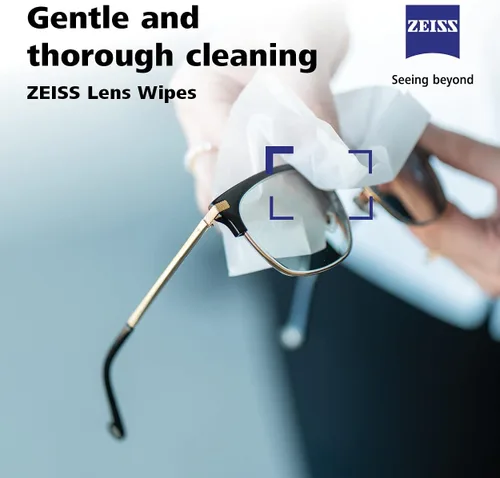 Vista 4 de Paño humedecido para limpiar anteojos, teléfonos celulares, cámaras, de ZEISS, 1