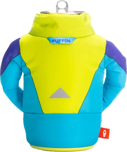 Vista 3 de Puffin - Chaqueta de esquí The Miller - Enfriador de botellas y latas altas aislado I Aislante de botellas de cerveza y latas de refrescos, mantiene