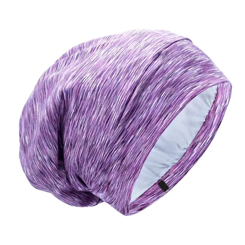 Vista 17 de Gorro de Dormir con Forro de Satén de Seda - Ajustable que se Mantiene Toda la Noche, Cobertura Envolvente para el Cabello, Gorro Holgado
