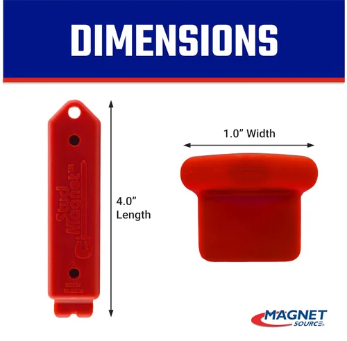 Vista 3 de Master Magnetics Buscador magnético de pernos con escudo – Tornillo para paneles de yeso y herramienta de detección de uñas – Fabricado con imanes
