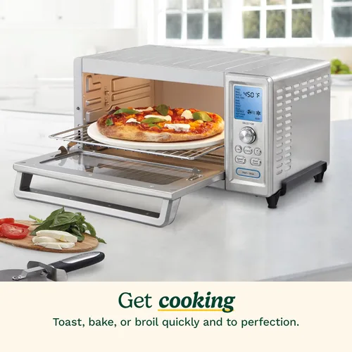 Vista 4 de Horno tostador de convección Cuisinart para Chef, Modelo nuevo, talla única , Acero inoxidable