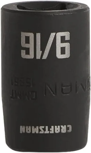 Vista 10 de CRAFTSMAN - Llave de impacto poco profundo, SAE, accionamiento de 1/2 pulgada, 1 pulgada (CMMT15858)