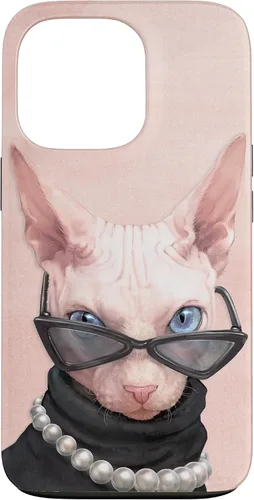 Vista 10 de Funda para iPhone 11 Pro Posh Sphynx