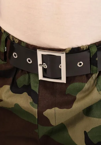 Vista 7 de Disfraz militar de calavera para niño, disfraz de soldado de calavera para niños, Negro