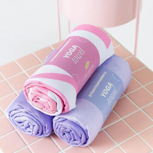 Vista 4 de Bikram súper absorbente de microfibra fitness Hot Yoga Vinyasa Power Pilates playa piscina secado rápido ultrasuave absorbente humedad secado pelo