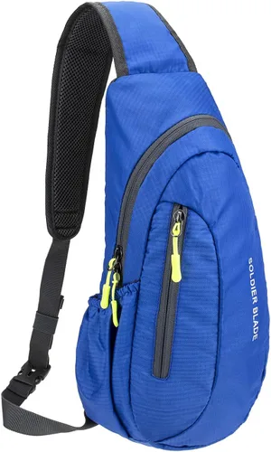 Vista 12 de Mochila cruzada para hombres y mujeres, mochila para el pecho, bolsa de hombro, gimnasio, ciclismo, viajes, deportes al aire libre