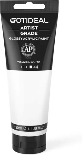 Vista 14 de GOTIDEAL - Pintura acrílica iridiscente, rojo camaleón, de 4.1 oz, no tóxicas, no se decoloran; ricos pigmentos para artistas adultos y niños