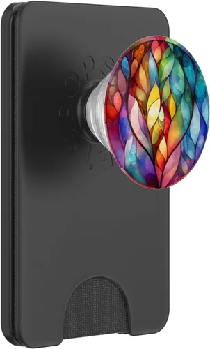 Vista 7 de Hermoso PopSockets de acuarela para vidrieras intercambiables PopGrip
