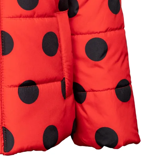 Vista 9 de Miraculous Ladybug - Abrigo de invierno con cremallera para niñas pequeñas a niños grandes