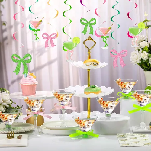 Vista 5 de Rtteri 36 Piezas Decoración de Fiesta de Cumpleaños a Tini Bit Older Vasos de Plástico de 5 oz Suministros de Fiesta a Tini Bit Older con Cinta