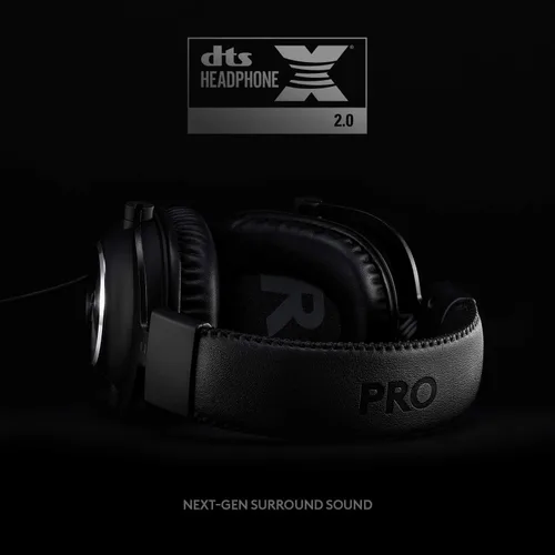 Vista 3 de Logitech G Pro X - Auriculares de diadema para videojuegos, con tecnología de voz azul, color negro