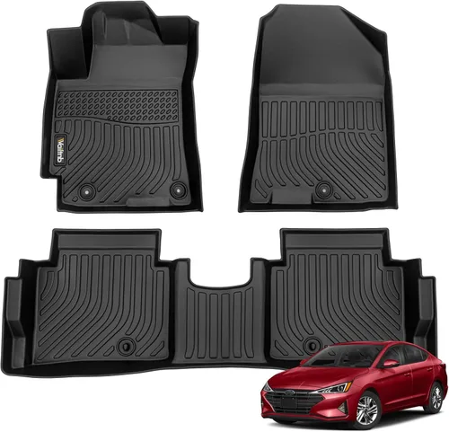Vista 118 de Tapetes de piso para todo clima y forro de carga con respaldo para Chevrolet Suburban de 7 asientos 2021-2025 / GMC Yukon XL de 7 asientos