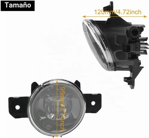 Vista 2 de Nueva Generación de Luces Antiniebla LED de Última Generación para Sentra Altima Rogue Maxima Murano Versa Pathfinder 2004 05 06 2007 2008 09 10 11