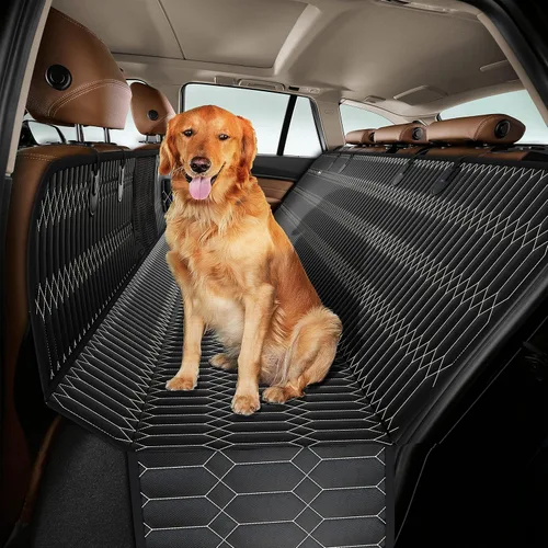 Vista 6 de Magnelex Parasol para parabrisas de automóvil (mediano) y funda de asiento de coche para perro (grande)