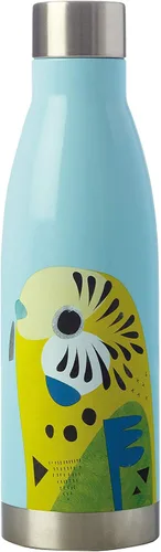 Vista 17 de Maxwell & Williams Pete Cromer - Botella de agua aislada, diseño de martín pescador azul, acero inoxidable sin BPA, 0.2 fl oz