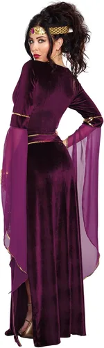 Vista 2 de Dreamgirl - Disfraz de princesa medieval para mujer