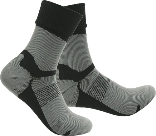 Vista 19 de RANDY SUN Calcetines impermeables, calcetines unisex para senderismo, vadeo, trail running, kayak, tipo crew