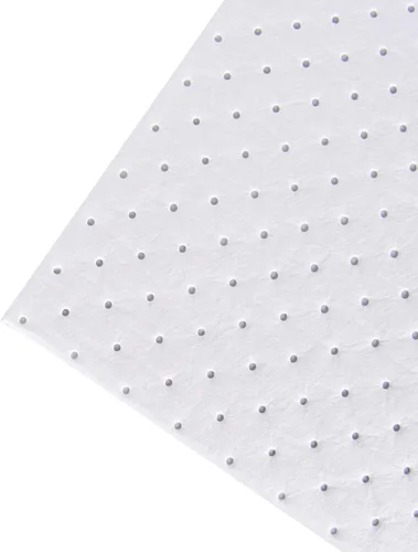 Vista 7 de Almohadilla absorbente, almohadillas absorbentes de aceite económicas, absorbe líquidos, 20 x 15 pulgadas, blanco.