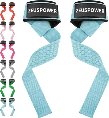 Vista 20 de Lifting Straps Wrist Straps for Weightlifting Gym Straps Weight Lifting Deadlift Workout Women Men Dumbbell Straps for Hand RDL Strap Exercise