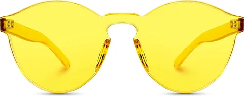 Vista 2 de Wearme Pro - Lentes para sol Super Retro Redondos, transparentes.