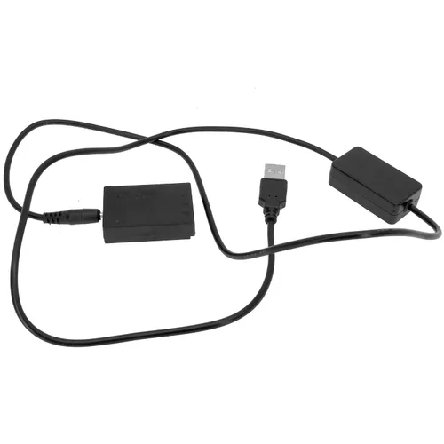 Vista 4 de Reemplazo de batería USB a DUMMY para CANON LP-E12 40" Cable adaptador