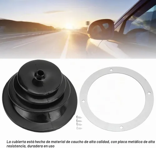 Vista 4 de Fydun Funda universal para palanca de cambios de coche, palanca de cambio de palanca de cambios universal, kit de placa de arranque de 5.250