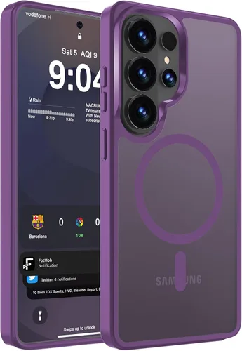 Vista 29 de WRJ Funda magnética para Samsung Galaxy Z Fold 7, [protector de pantalla integrado] [compatible con Magsafe], protección de bisagra de cuerpo