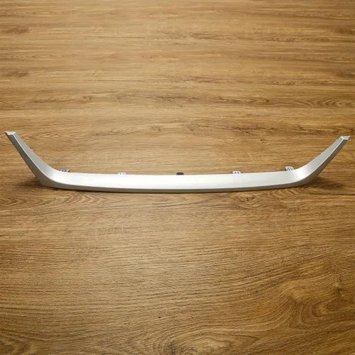 Vista 5 de HECASA Moldura de rejilla delantera compatible con Toyota Venza 2013-2016 de repuesto de moldura de parachoques pintada plateada para TO1044113