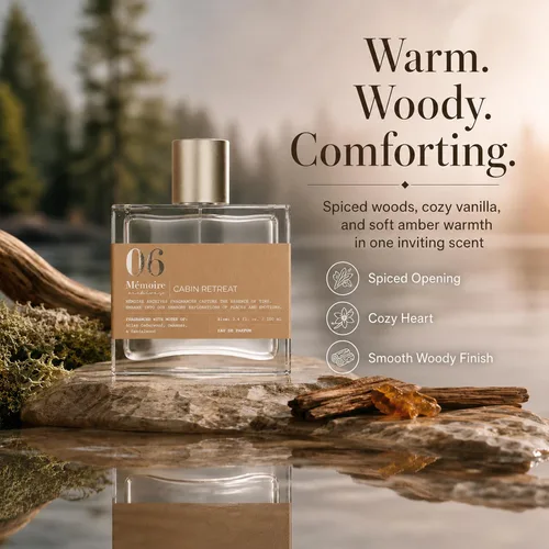 Vista 9 de Cabin Retreat 3.4 fl oz. Eau De Parfum por Memoire Archives