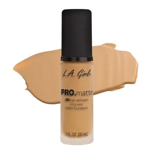 Vista 23 de L.A. Girl PRO.Matte Foundation, Sand GLM678 (Paquete de 2)