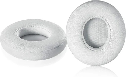 Vista 12 de Almohadillas inalámbricas Solo 2/3 – Funda de repuesto de piel de proteína y espuma viscoelástica para auriculares Beats Solo2/3 Wireless On Ear por