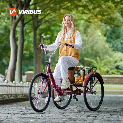 Vista 2 de VIRIBUS Folding Tricycle for Adults