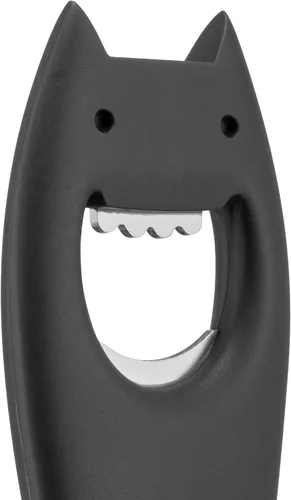 Vista 2 de Alessi ABC01 B antracita – Llavero abrebotellas (poliamida, 2.165 in, 7.087 in)