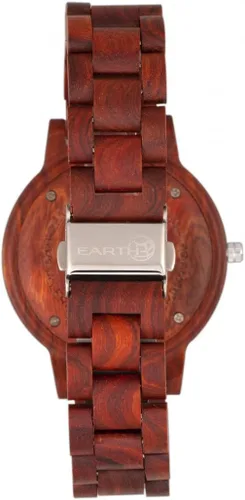 Vista 2 de TIERRA WOOD Lucio Cuarzo Eco Friendly Pulsera Reloj con Fecha
