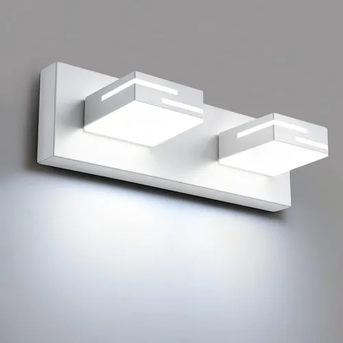 Vista 11 de Lámparas LED modernas para tocador de baño, 3 luces, 5CCT, regulables, luces de tocador negro mate para accesorios de iluminación de baño sobre
