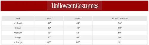 Vista 2 de Disfraz de Halloween Toga de talla grande para hombre