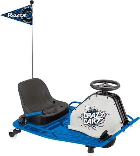 Vista 8 de Razor Crazy Cart - Máquina de deriva definitiva de 12 MPH (19 KMH)
