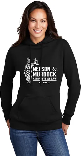 Vista 22 de Go All Out Nelson And Murdock Attorneys At Law - Sudadera con capucha para hombre y mujer Negro