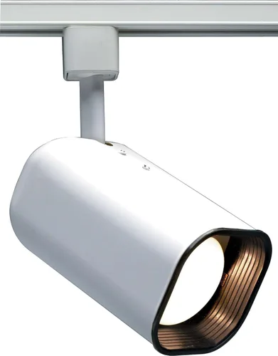 Vista 32 de TH205 R20 cabezal de carril cilíndrico de Nuvo, color negro, TH281, 150.00watts, 120.00 volts Blanco