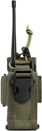 Vista 7 de VIPERADE MOLLE Funda de Radio - Funda Universal para Walkie Talkie para Cinturón de Servicio y Chaleco, Soporte de Radio Táctico para Baofeng