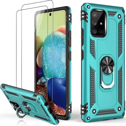 Vista 43 de LUMARKE Funda para Galaxy A51 4G con Protector de Pantalla, Pasa Prueba de Caída de 16 pies de Grado Militar, Cubierta Protectora para Teléfono