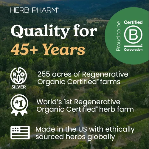 Vista 8 de Herb Pharm Cápsulas Triphala: USDA Organic Cleansing & Desintoxication Support & Digestive Health Support with Amla, Haritaki & Bibhitaki