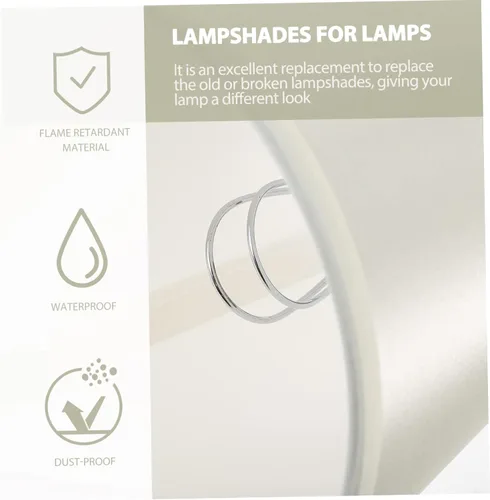 Vista 5 de Pantalla de lámpara de pared, mini luces colgantes, apliques de pared rústicos para lámpara de mesa, cubierta de luz, luces de pared, pantallas